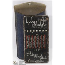 ANTIQUE BABY CALCULATOR SALES VEST