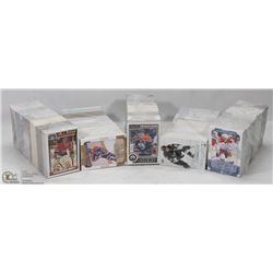 LOT OF 5 HOCKEY CARD BULK PACKS OVER 1400 CARDS