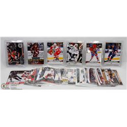 LOT OF 40 OVERSIZED NHL HOCKEY CARDS INCL. YOUNG