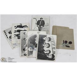 LOT OF 44 -1964 TOPPS BEATLES TRADING CARDS.
