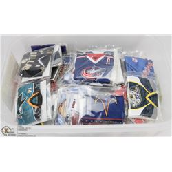 LOT OF OVER 45 UPPER DECK MINI JERSEYS, ASSORTED
