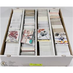 BOX OF OVER 3000 HOCKEY CARDS ASSORTED SETS AND