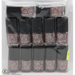 LOT OF 12 KIT NAIL LACQUER (15ML) BOTTLES
