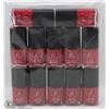 LOT OF 12 KIT NAIL LACQUER (15ML) BOTTLES