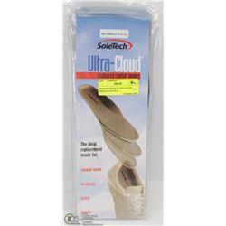 NEW SOLETECH ULTRA CLOUD INSOLES LOT OF 3