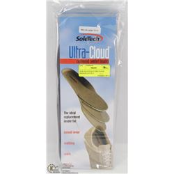 NEW SOLETECH ULTRA CLOUD INSOLES LOT OF 3