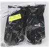 Image 1 : PACK OF 2 LADIES LEATHER GLOVES LARGE