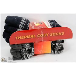 PACK OF 2 MENS COZY SLIPPER SOCKS