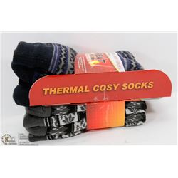 PACK OF 2 MENS COZY SLIPPER SOCKS