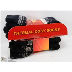 PACK OF 2 MENS COZY SLIPPER SOCKS