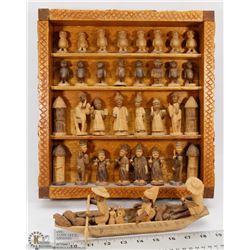 VINTAGE CHESSMAN AFRICAN TRIBAL