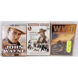 SET OF 3 SEALED DVD'S "THE JOHN