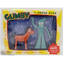 NEW THE SUPER-FLEX GUMBY & POKEY