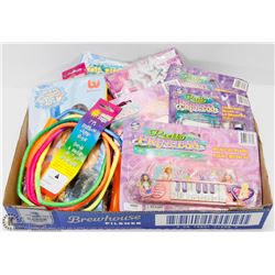 FLAT OF KIDS TOYS