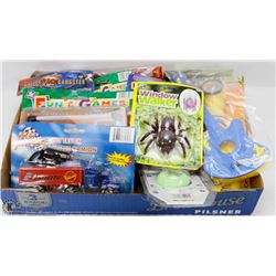 FLAT OF ASSORTED KIDS TOYS