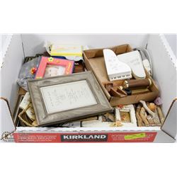 LOT OF ASSORTED FRAMES AND JEWELRY BOXES