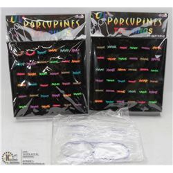 TWO PORCUPINES TOE RINGS - RETAIL DISPLAY