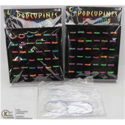 TWO PORCUPINES TOE RINGS - RETAIL DISPLAY
