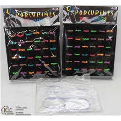 TWO PORCUPINES TOE RINGS - RETAIL DISPLAY