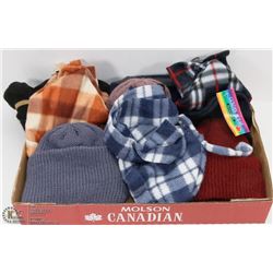 FLAT OF ASSORTED TOQUES