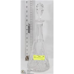 LARGE PINWHEEL DECANTER