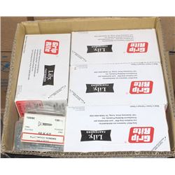 FLAT OF ASSORTED GRIP-RITE FASTENERS