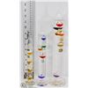 Image 1 : 3 GALILEO THERMOMETERS INCL SMALL, MEDIUM AND