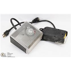 LOT OF 2 TIMERS INCL MODEL RC 007B, INTERMATIC