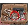 Image 1 : BOX OF ASSORTED PLUMBING FITTINGS, VALVES AND MORE