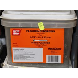 CASE OF GRIP RITE FLOORING SCREWS - 1-3/4"