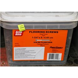 CASE OF GRIP RITE FLOORING SCREWS - 1-3/4"