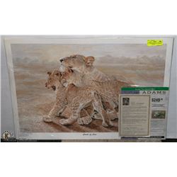 NEW LIMITED EDITION NUMBERED GAIL ADAMS PRINT.