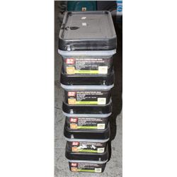 5 CASES OF GRIP-RITE COLLATED SIDING/FENCING NAILS
