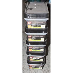 5 CASES OF GRIP-RITE COLLATED SIDING/FENCING NAILS