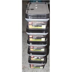5 CASES OF GRIP-RITE COLLATED SIDING/FENCING NAILS