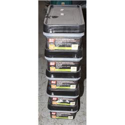 5 CASES OF GRIP-RITE COLLATED SIDING/FENCING NAILS