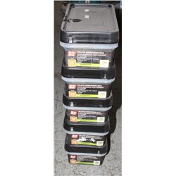5 CASES OF GRIP-RITE COLLATED SIDING/FENCING NAILS