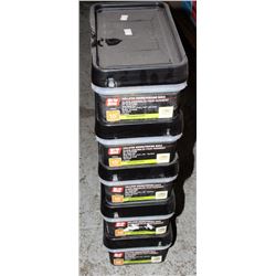 5 CASES OF GRIP-RITE COLLATED SIDING/FENCING NAILS