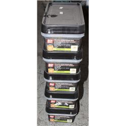 5 CASES OF GRIP-RITE COLLATED SIDING/FENCING NAILS