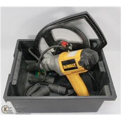 TOTE WITH DEWALT HALF INCH IMPACT WRENCH