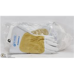 LOT OF BLUE SHIELD WELDING GLOVES 5 PAIRS.