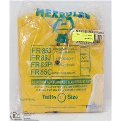 HERCULES RAIN JACKET - SIZE LARGE