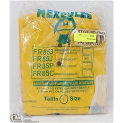 HERCULES RAIN JACKET - SIZE LARGE