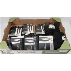 8 LADIES LEGGINGS 5 ARE L/XL AND 3 ARE S/M