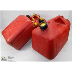 3 JERRY CANS - 1, 2 & 4 GALLONS. HARDWARE