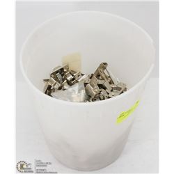 BUCKET OF CABINETRY HINGES
