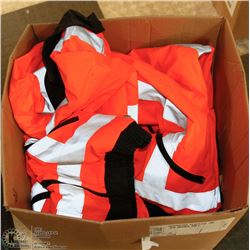 BOX OF ASSORTED SAFETY WORK WARE