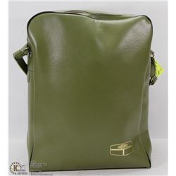 VINTAGE GREEN THERMOS LUNCH BAG