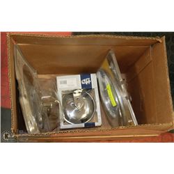 LOT OF 3 TRUCK CONVEX MIRRORS.