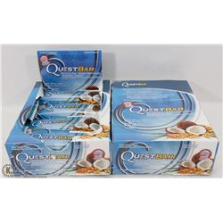 TWO BOXES OF QUESTBAR PROTEIN BARS